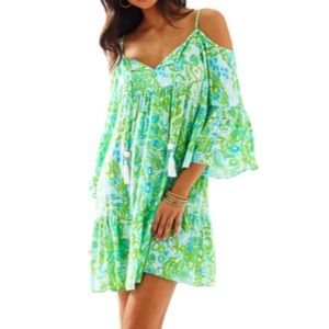LILLY PULITZER COLD SHOULDER DRESS